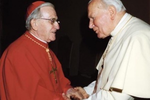 kardynał kozłowiecki z janem pawłem